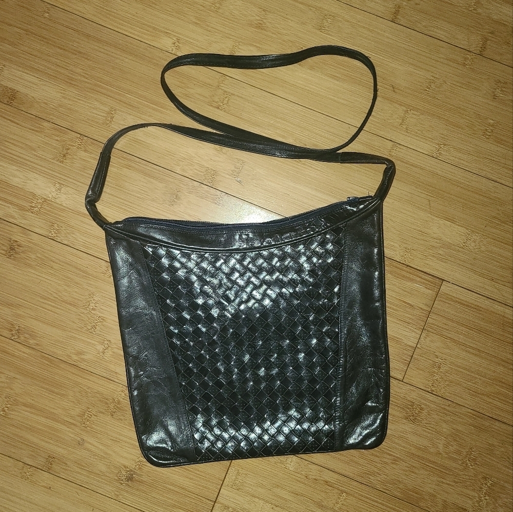 Neiman Marcus | Vintage Woven Crossbody Bag